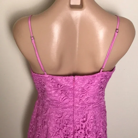 J Crew Guipure Spaghetti Strap Lace Dress Flamingo - www.joarbit.com